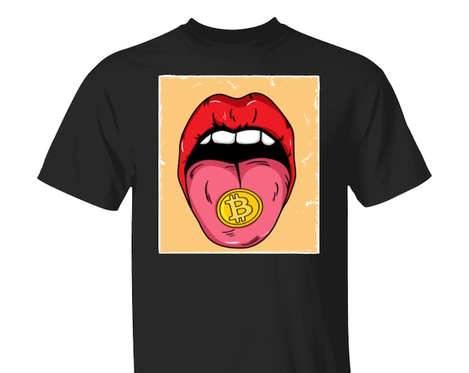 Bitcoin BTC Crypto Cryptocurrency Altcoin HODL Black T-Shirt Unisex #282