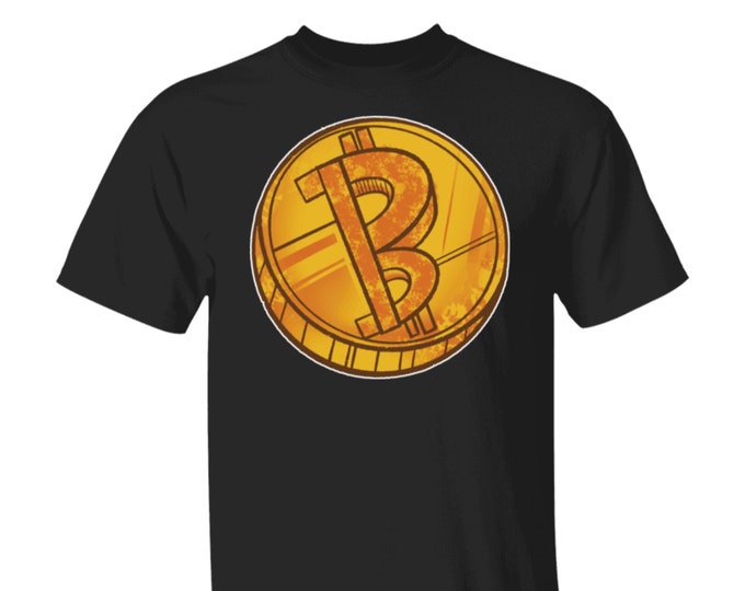 Bitcoin BTC Crypto Cryptocurrency Altcoin HODL Black T-Shirt #311