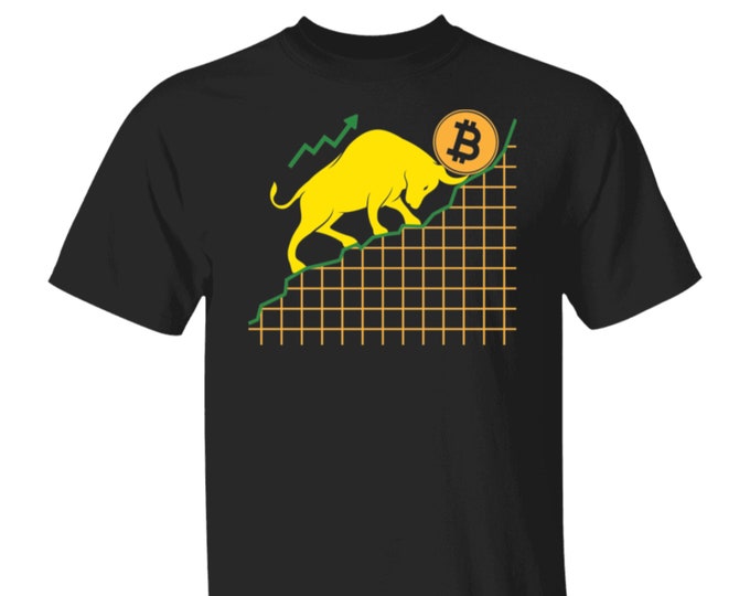 Bitcoin BTC Crypto Cryptocurrency Altcoin HODL Black T-Shirt Unisex #281