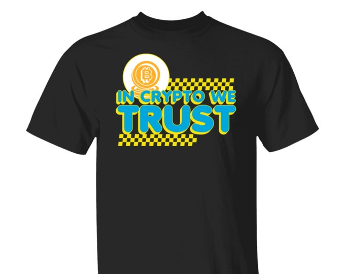 Bitcoin BTC Crypto Cryptocurrency Altcoin HODL Black T-Shirt Unisex #305