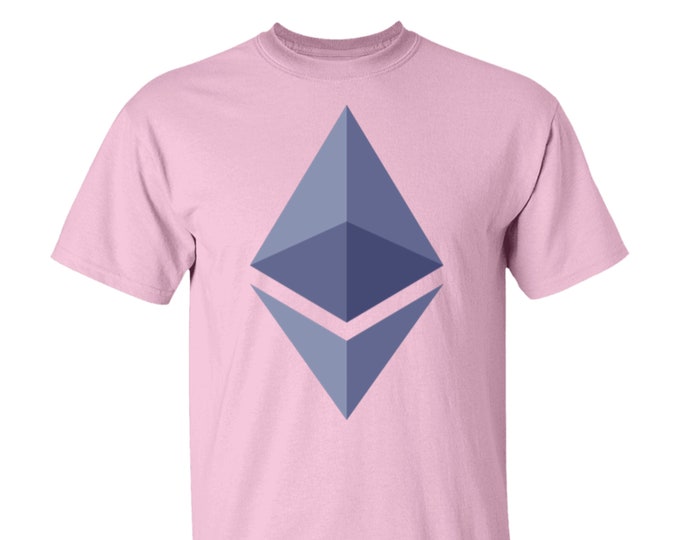 Ethereum (ETH) Crypto Cryptocurrency Altcoin HODL Pink T-Shirt Unisex UPC06