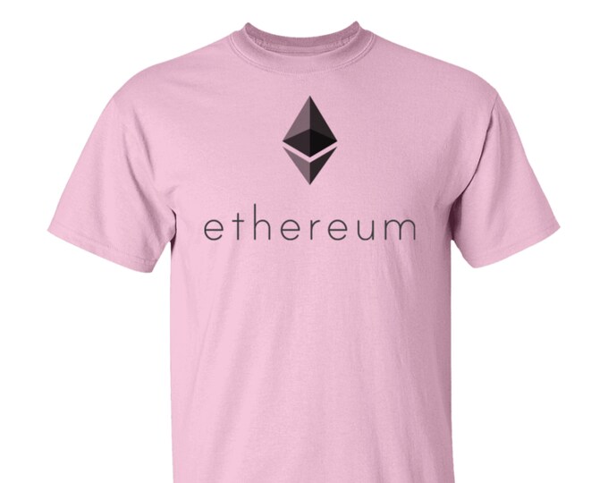 Ethereum (ETH) Crypto Cryptocurrency Altcoin HODL Pink T-Shirt Unisex UPC02