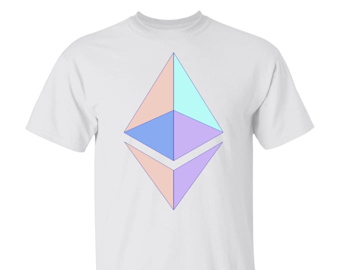 Ethereum (ETH) Crypto Cryptocurrency Altcoin HODL White T-Shirt Unisex UPC05