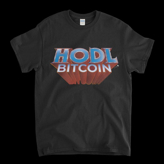 Cryptocurrency Crypto Bitcoin BTC Black T-Shirt. Unisex Heavy Cotton Tee UPC454