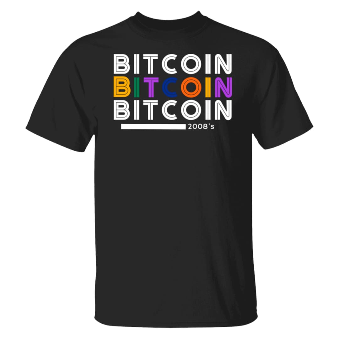 Bitcoin T-shirt Heren Heren Grafisch T-Shirt Bitcoin Toekomst Van Geld Hodl  Btc Crypto – Bitcoin Future Of Money Hodl Btc Crypto – Eco-vriendelijk  Grappige Vintage Man Korte Mouw Leuke Print Opdruk Verjaardagscad