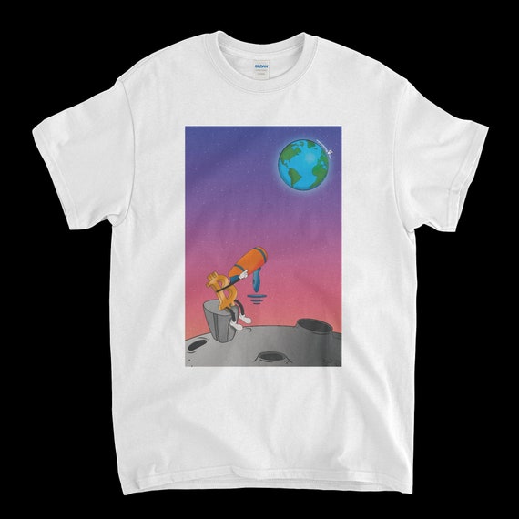Cryptocurrency Crypto Bitcoin BTC White T-Shirt. Unisex Heavy Cotton Tee UPC357