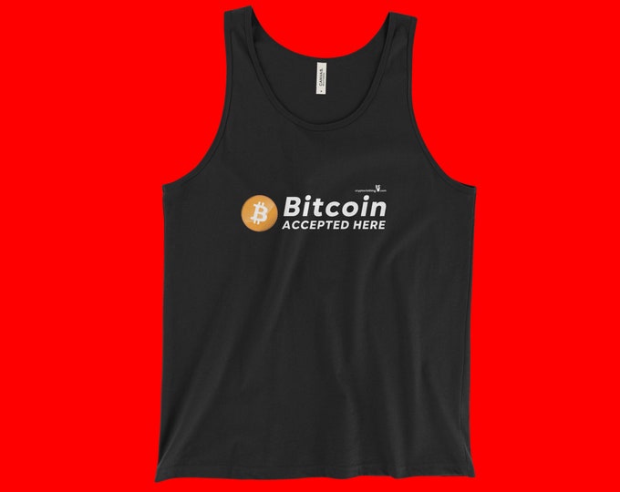 Bitcoin BTC Crypto Cryptocurrency Black Tank Top Bella+Canvas 3480 Altcoin HODL Cripto Criptomonedas UPCT07 Crypto Clothing.