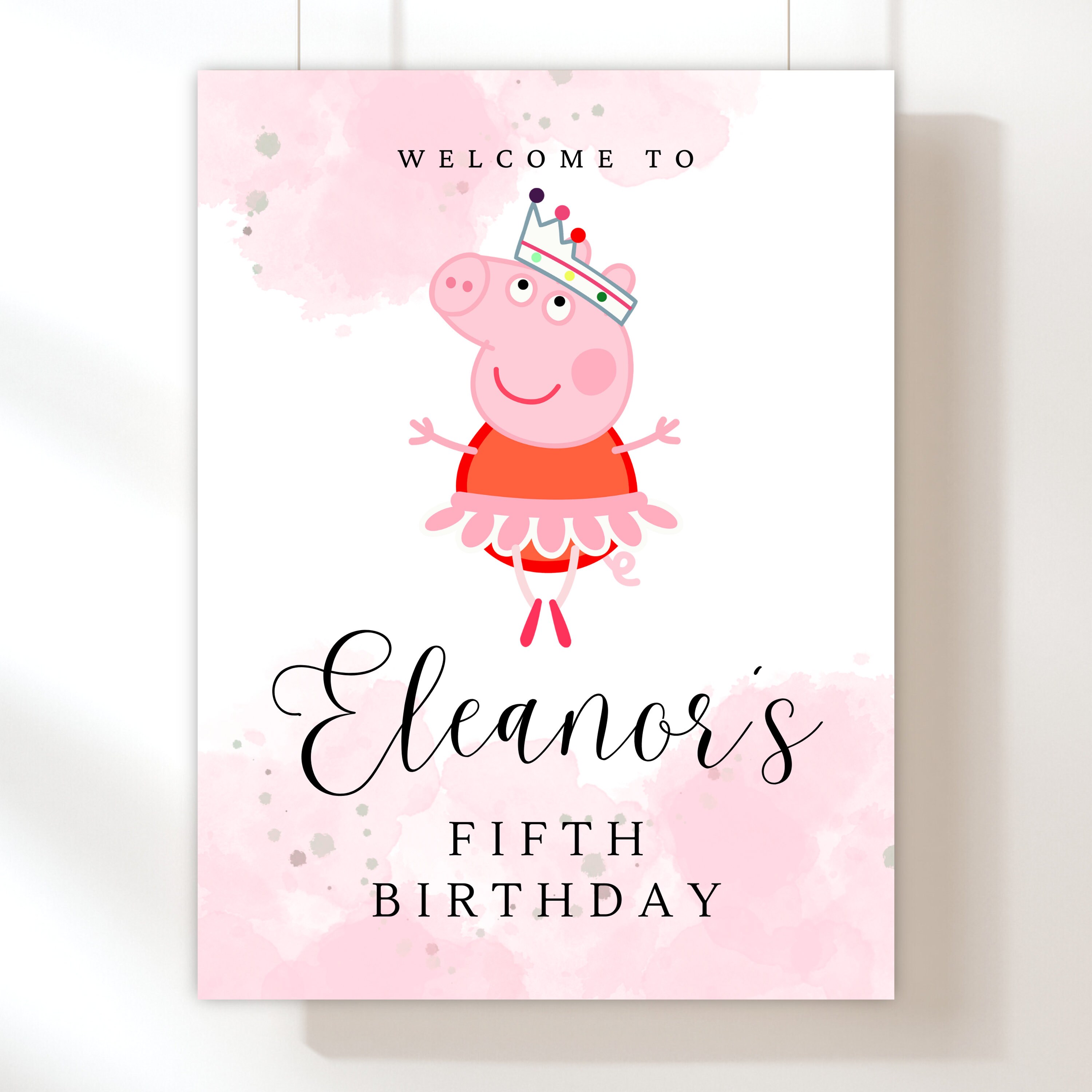 Peppa Pig Ballerina - Etsy