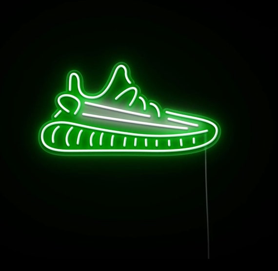 Yeezy Boost Sneaker Neon Sign LED Neon Sneaker -