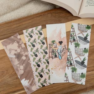 Plant Lady Bookmark Set