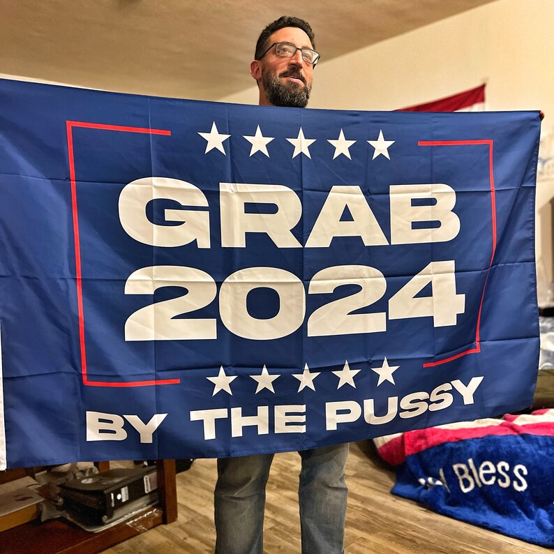 Grab 2024 by the Pussy Lets Go Brandon Fuck Joe Biden Trump Etsy