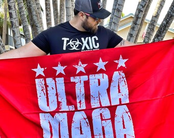 Ultra MAGA Mean Tweets and Cheap Gas 2024 Let’s go Brando  Fuck Joe Biden  Trump Desantis NASCAR Doublesided Flag