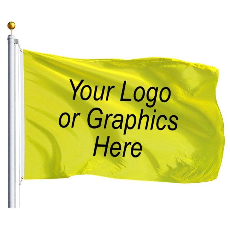 Custom Flags 3ft X 5ft Make Your Own Custom Design Flags Etsy