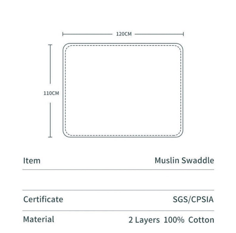 Sonder Muslin Swaddle Breathable Multi-Use Blanket B.Y.O.B Build Your-Own-Bundle image 4