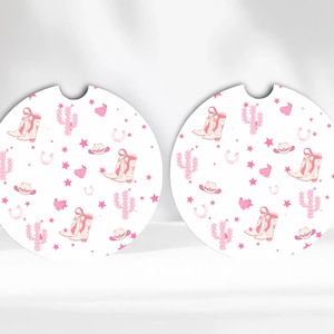 Cowgirl, Country, Car Coaster, Sublimation Coaster, Coaster Sublimate, Instant Download, PNG, Round Car Coasters, Instant Downloads