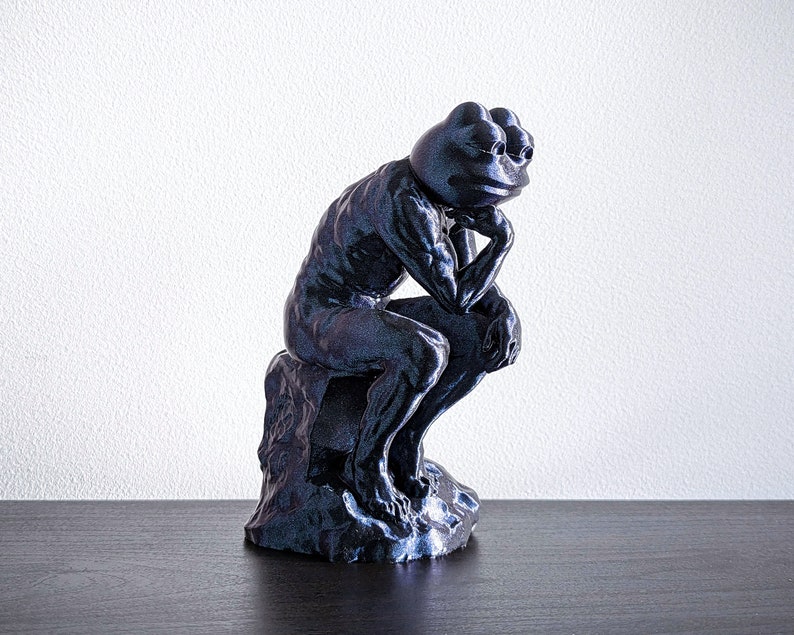 The Feeler Pepe Statue Etsy