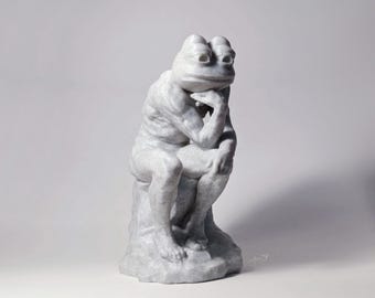 The Feeler Pepe Statue - 3D printed figurine