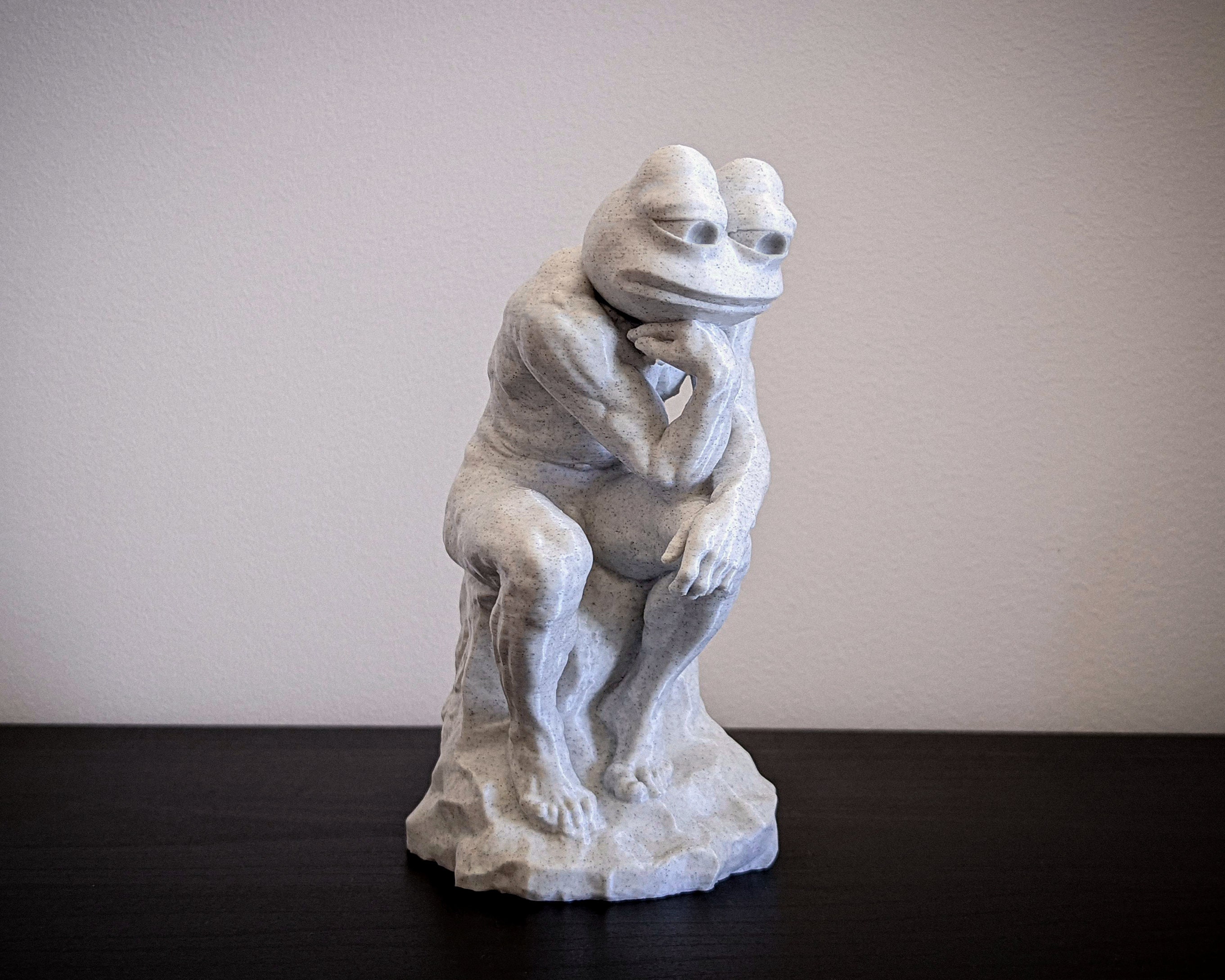 The Feeler Pepe Statue - 3D Printed Figurine - Etsy