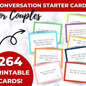 Gesprächsstarter für Paare, Gesprächskarten, Geschenk für Paare, intime Fragen, Date-Idee für Paare, Fragen für Paare, Date-Spiel