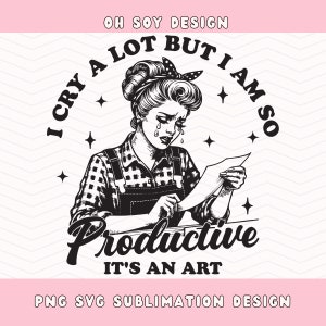 Ich weine viel, ich bin so produktive SVG PNG, TTPD Dichter svg png, Vektorkunst, Era svg png, Swift svg png, Vintage Poesie