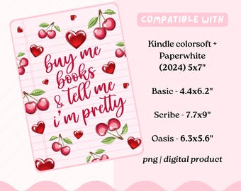 Cherry Kindle Insert, Buy Me Books, Tell Me I'm Pretty (Digital Download)