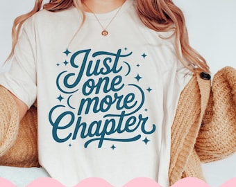 Nur noch ein Kapitel SVG PNG, Trendy Bookish Sublimation