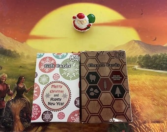 Paquete de expansión de Los Colonos de Catán, creado por fans | Cartas de juego de mesa | Cartas de expansión no oficiales para Catán | Paquete de tarjetas de regalo y de oportunidad