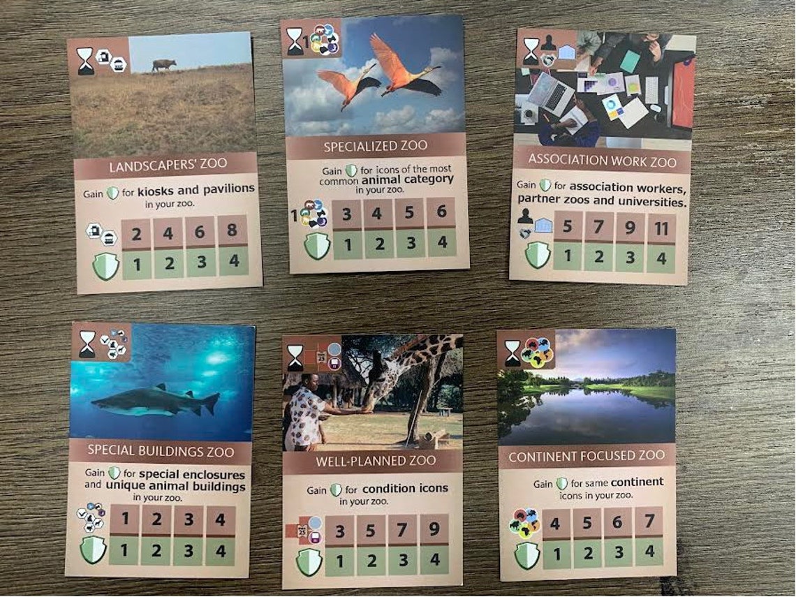 Ark Nova Unofficial 6 Extra Final Scoring Cards L Ready to Etsy
