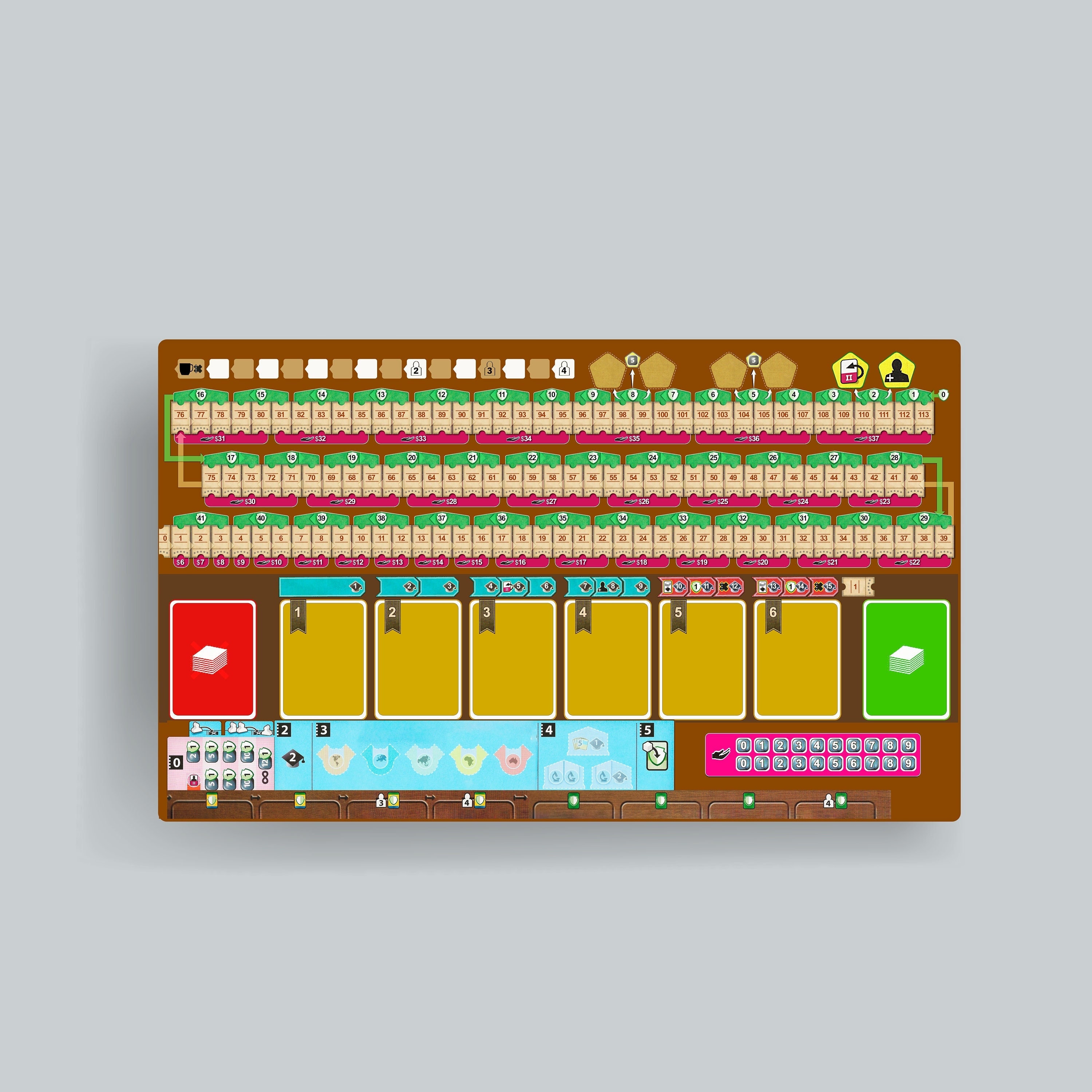 Ark Nova Playmat Fan Made for Standard Play UNOFFICIAL Etsy UK