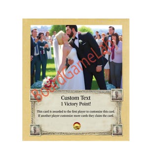 Carta punti vittoria personalizzabile per Catan / Accessorio personalizzato per i Coloni di Catan / Aggiornamento per la serata di gioco creato dai fan / Carta premium 3,25"x4"