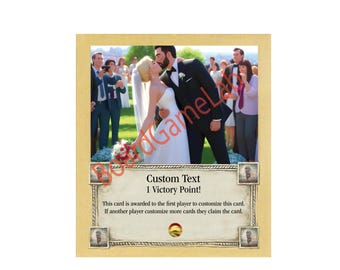 Customizable Victory Point Card for Catan | Personalized Settlers of Catan Accessory | Fan-Made Game Night Upgrade | 3.25"x4" Premium Card