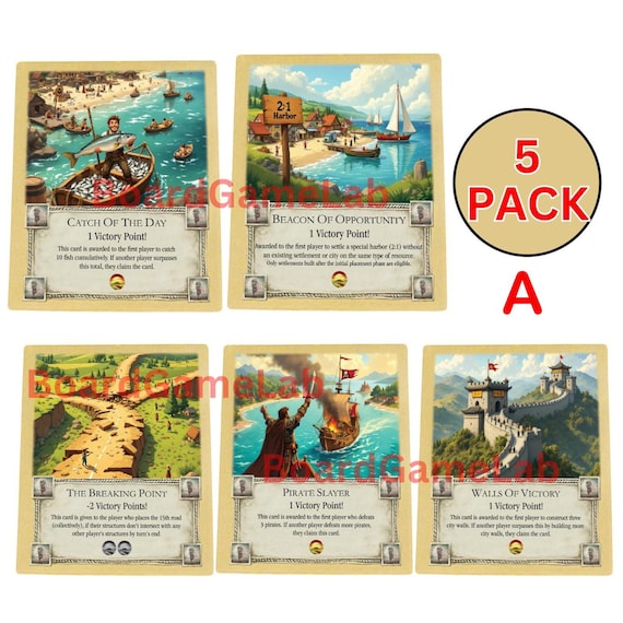 Carta Bonus Tabletop Monthly Per Coloni Di Catan E Sue Espansioni - Foto 4