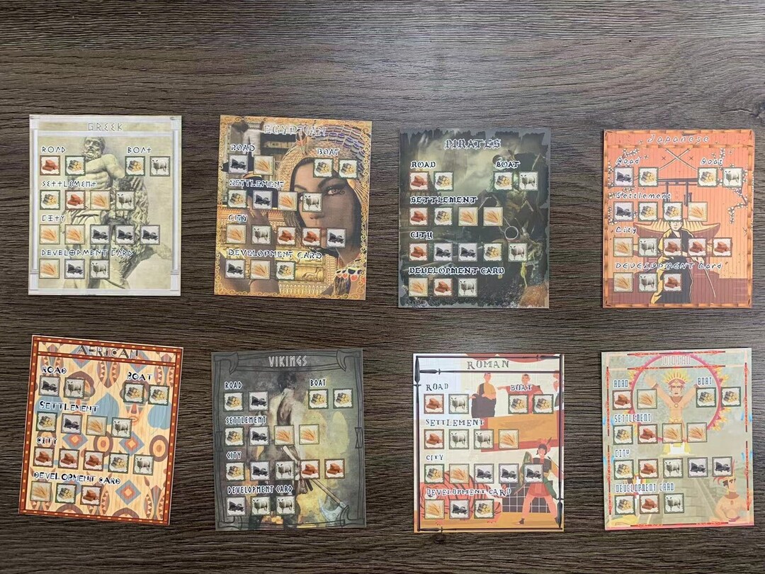 Civilizations of Catan Fan Made Unofficial Extension L Etsy