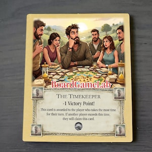 The Timekeeper - Victory Point compatible with Catan&#39;s Settlers of Catan, Victory Point Fan made extension, Catan game night