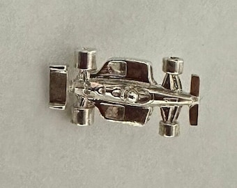 Brand New Sterling Silver .925 Lapel Pin/Tie Tac &#39;Indy Car&#39; 20x10x4mm- Commemorating the1st Australian INDY Car GRAND PRIX- Gold Coast 1991-