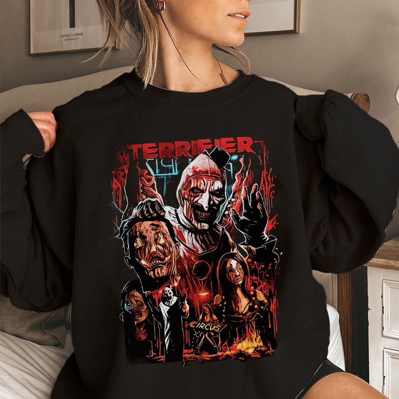 Terri.fier Tita.n of Terr.or Sweatshirt Scary Horror Movie - Etsy