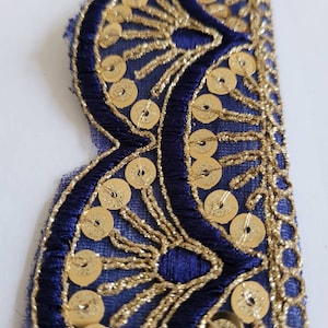 2 yards of Dress Scarf Dupatta Border Dupatta Lace, Craft, Sewing Saree Indian Lace