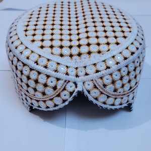 Balochi-hoed Kandahari khuwalei sindihi Topi klein formaat