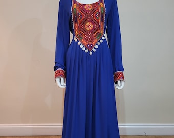 maxi-jurk Europese Arabische Aziatische kleding Afghani Maxi Afghaanse jurken