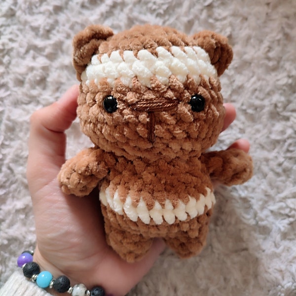 Petit ours Pain d'épice au crochet