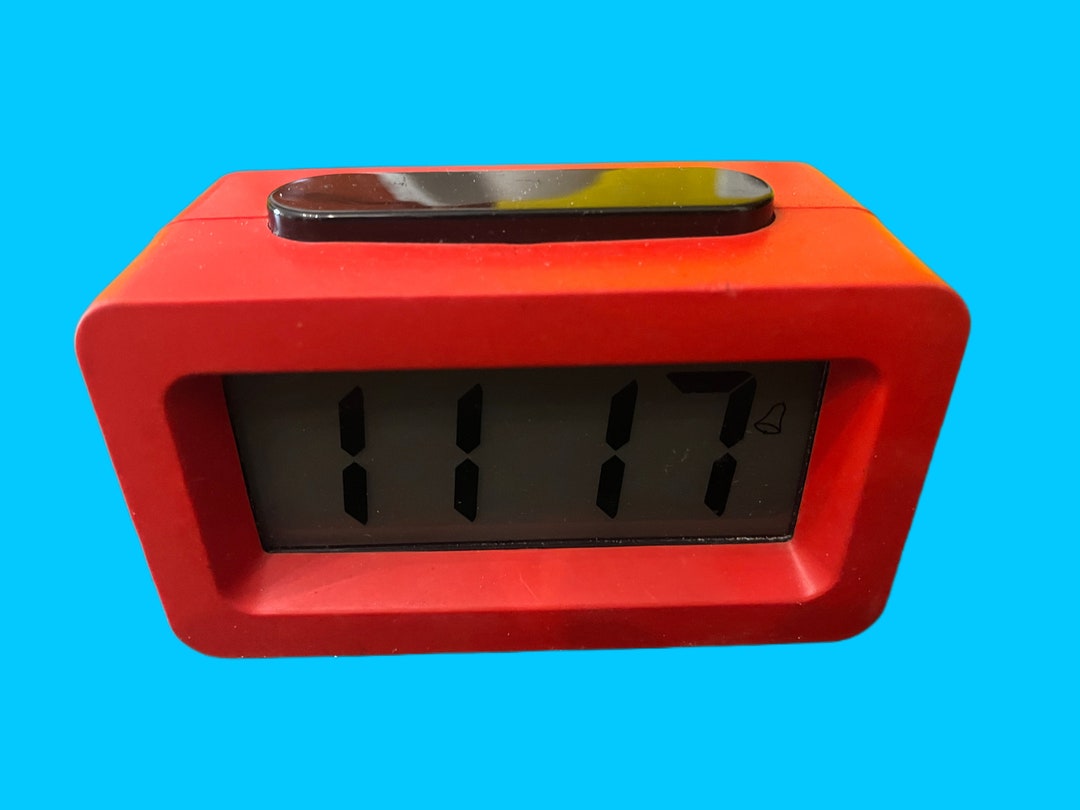 2000s IKEA Slabang Digital Alarm Clock Stylish Table Clock Etsy