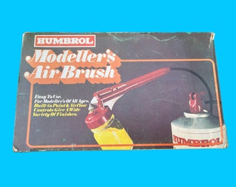 Vintage Holding Air Brush Kit Model AB-105 1960's From Dustymillerantiques  