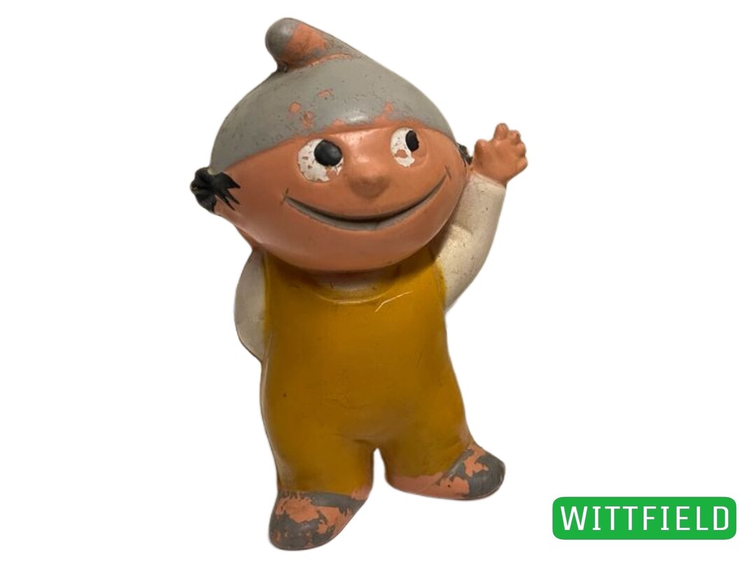 1960s ZDF Mainzelmännchen Goebel Figure No. 5 Conni Rarity 11 Cm Gummy ...