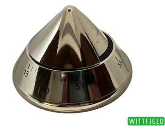 Nuovo timer meccanico a piramide per uova 60 min 6,5 cm Germania WP02