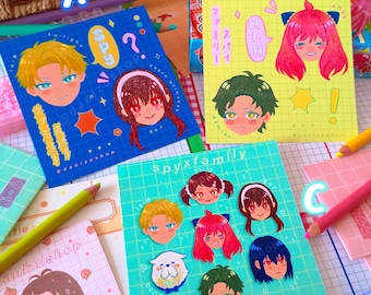 Anime Art Prints 4x4 [LAST CHANCE]: Thick Matte Photo Paper