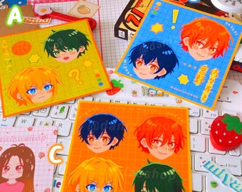Anime Art Prints 4x4 [LAST CHANCE]: ssmy kghr , Thick Matte Photo Paper