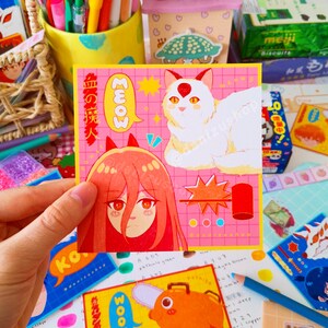 Anime Art Prints 4x4 Print B