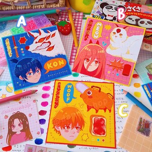 Anime Art Prints 4x4 image 5