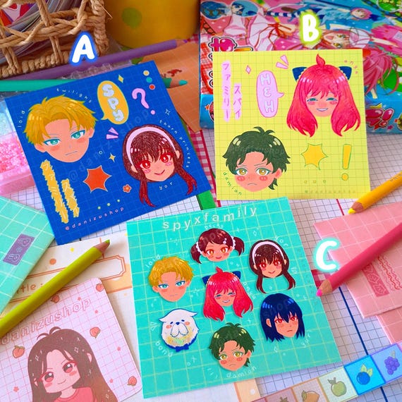 Anime Art Prints 4x4 [LAST CHANCE]: Thick Matte Photo Paper