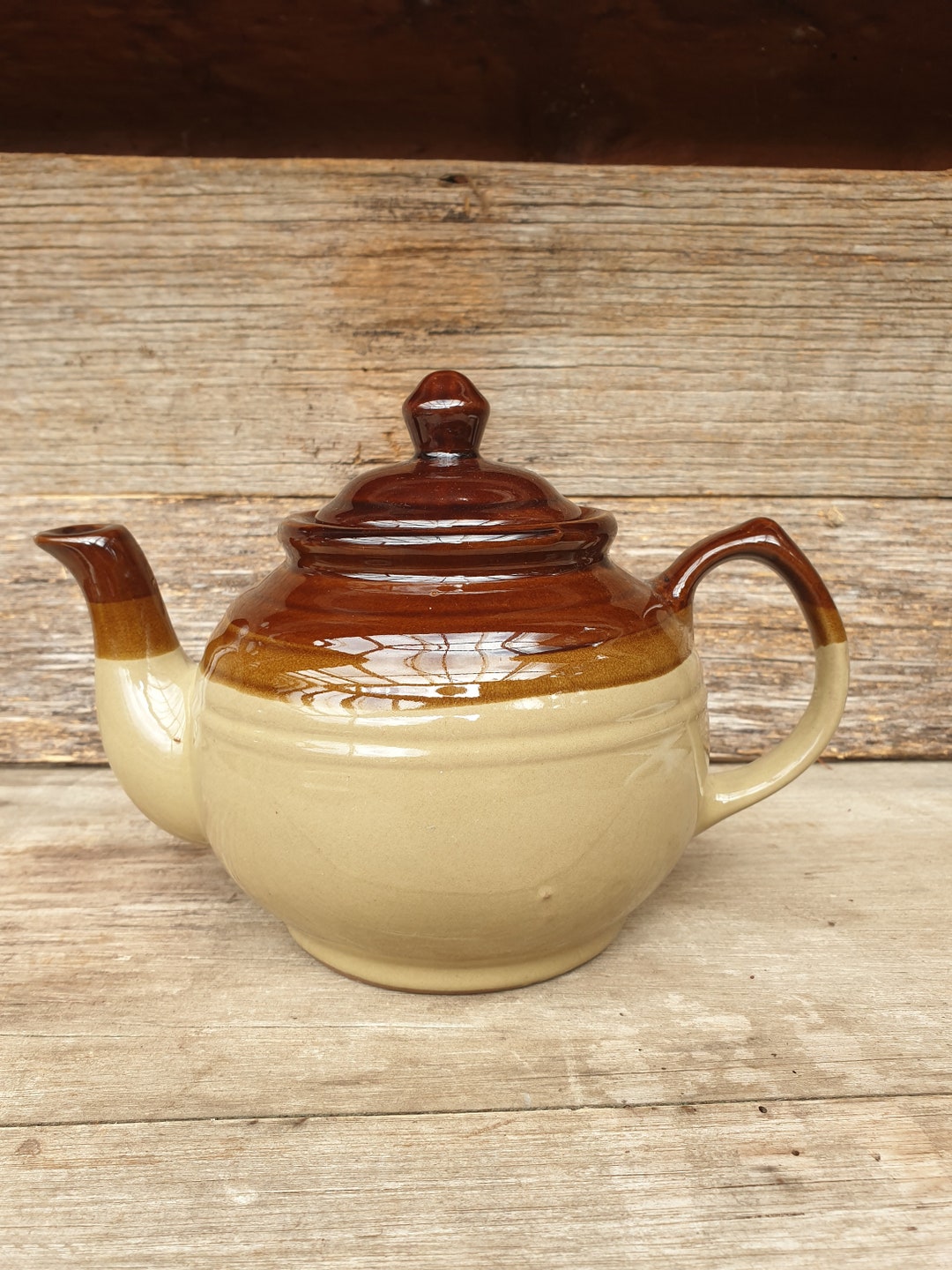Vintage Tricolour Teapot Made in Taiwan Etsy
